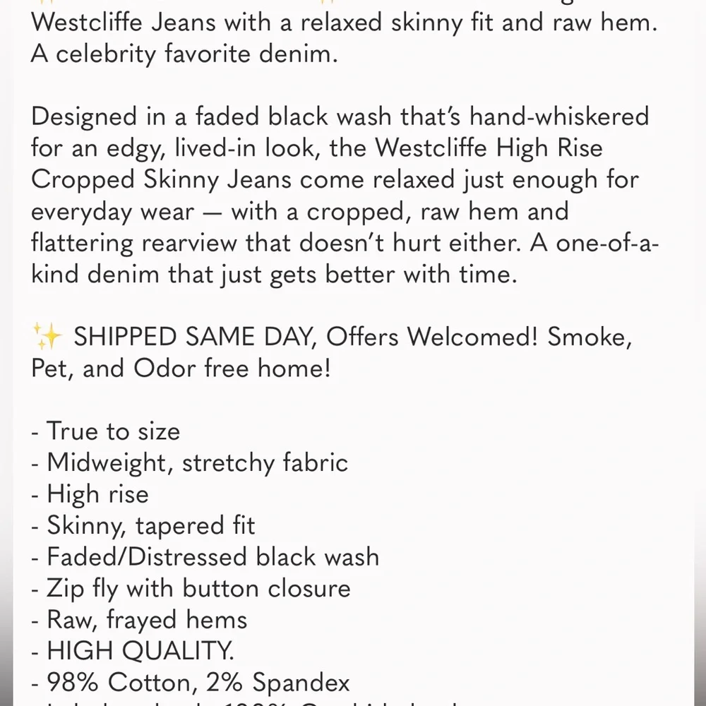 Moussy High Rise Jeans in Black - Picture 12 of 12